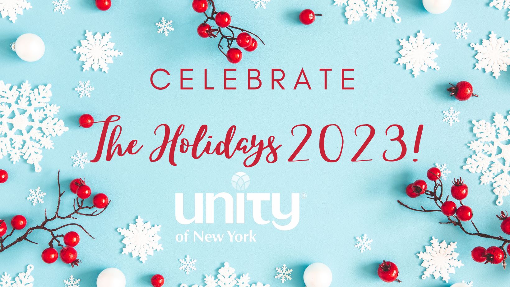 Celebrate the Holidays with Unity of New York!